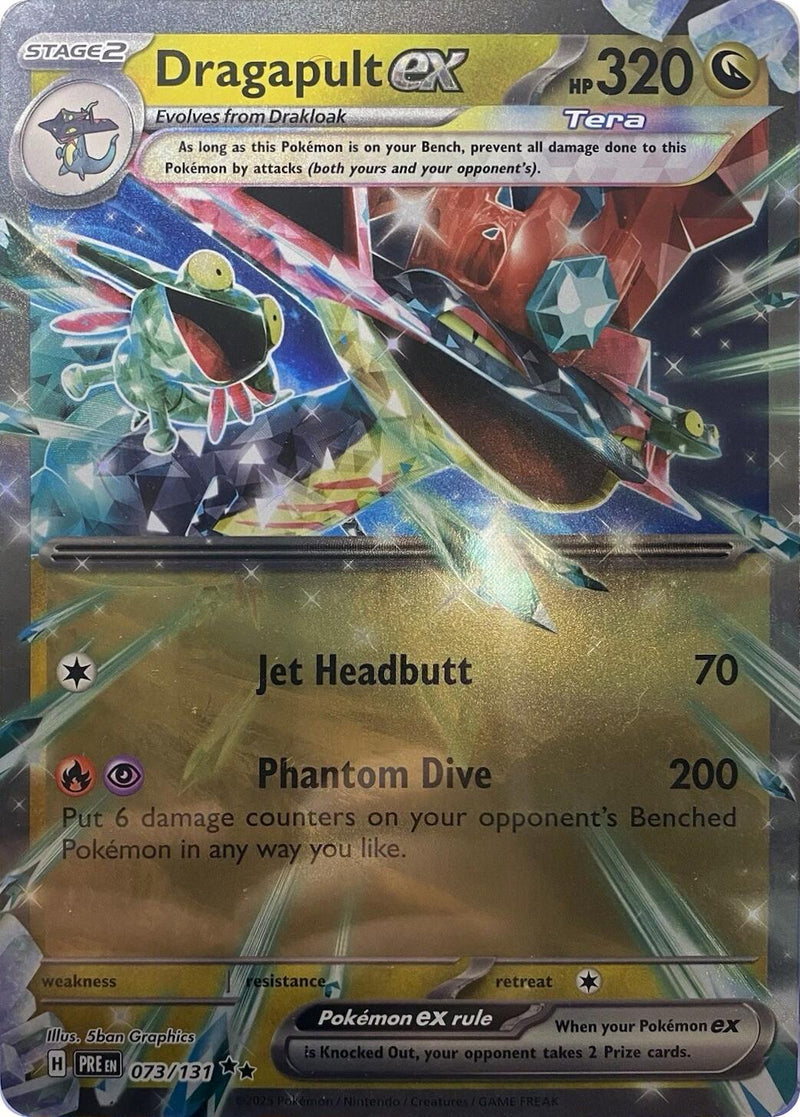 Dragapult ex (073/131) (Jumbo Card) [Scarlet & Violet: Prismatic Evolutions]