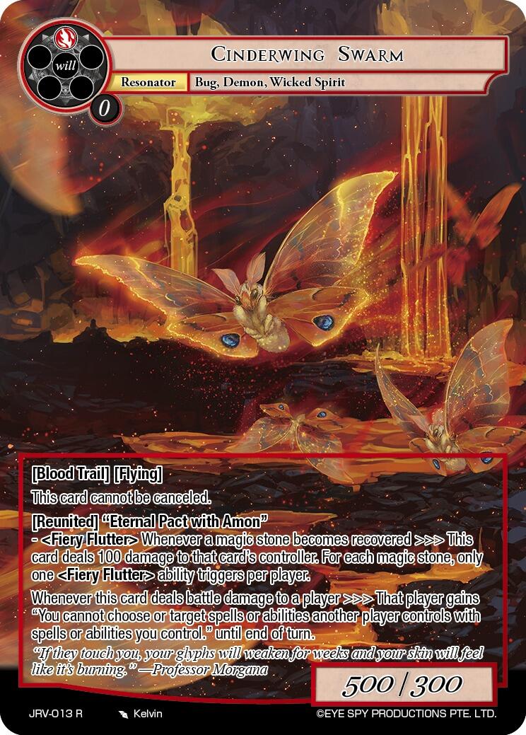 Cinderwing Swarm (JRV-013 R) [Journey to Ravidra]