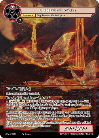 Cinderwing Swarm (JRV-013 R) [Journey to Ravidra]