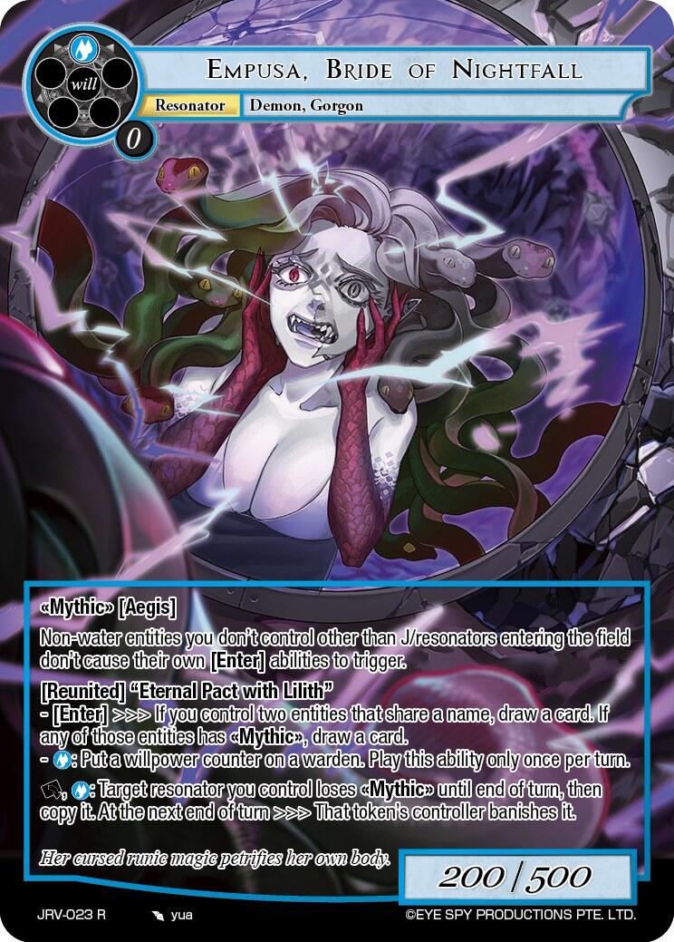 Empusa, Bride of Nightfall (JRV-023 R) [Journey to Ravidra]