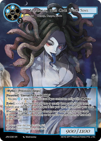 Naamah, the One Who Sins (JRV-030 SR) [Journey to Ravidra]
