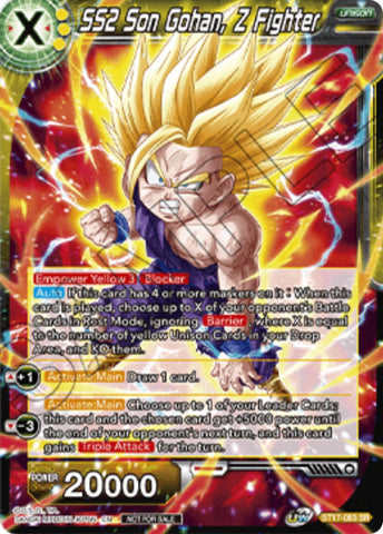 SS2 Son Gohan, Z Fighter (Championship 2025 Finals Pack) (BT17-083) [Tournament Promotion Cards]