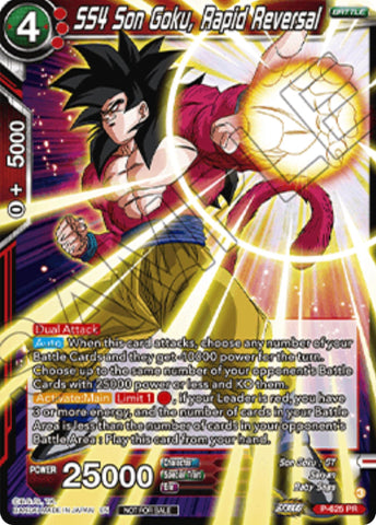 SS4 Son Goku, Rapid Reversal (Championship 2025 Finals Pack) (P-625) [Tournament Promotion Cards]