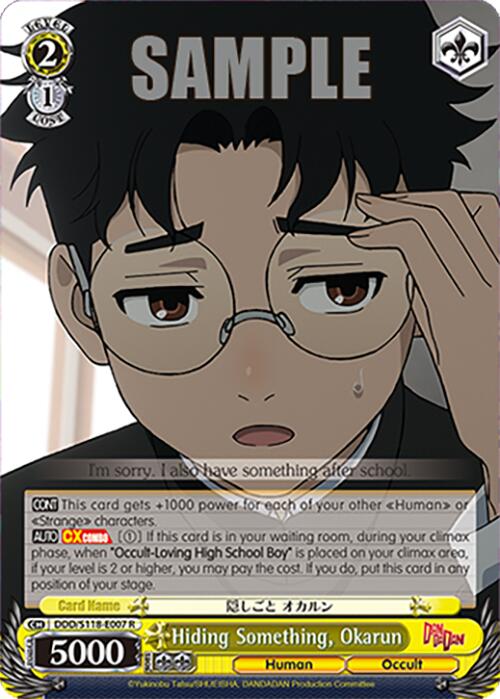 Hiding Something, Okarun [DANDADAN]