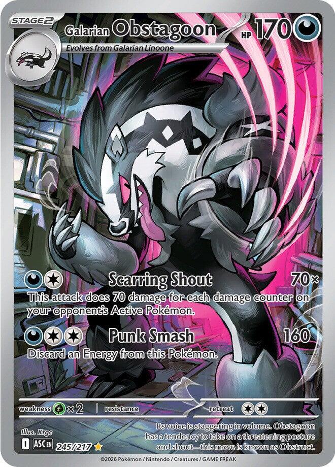 Galarian Obstagoon (245/217) [Mega Evolution: Ascended Heroes]