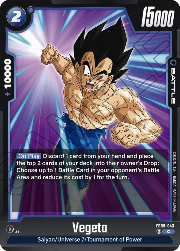 Vegeta (FB09-043) [Dual Evolution]