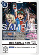 Taiki, Kiriha, & Nene [BT11-095] [Advanced Booster Digimon Generation]