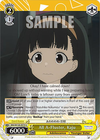 All A-Fluster, Kaju (MKI/W126-E019 U) [Makeine: Too Many Losing Heroines!]
