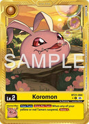 Koromon [BT21-004] (Alternate Art) [Advanced Booster Digimon Generation]