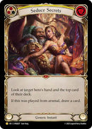 Seduce Secrets (Yellow) (Gold) [ANQ027] (Compendium of Rathe - Antiquity Pack)  Rainbow Foil