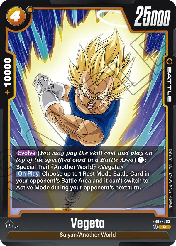 Vegeta (FB09-093) [Dual Evolution]