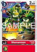 Shamanmon [BT18-009] (Foil Reprint) [Advanced Booster Digimon Generation]