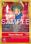 Takato Matsuki [BT17-080] (Gold Border) [Advanced Booster Digimon Generation]