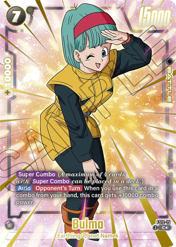 Bulma (FS12-15) (Gold) [Starter Deck EX: The Beat of Ki]
