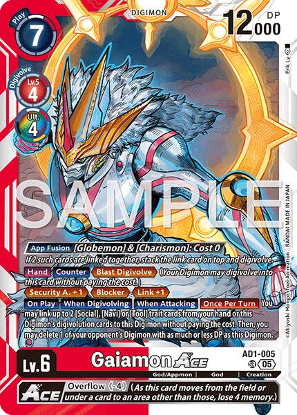 Gaiamon ACE [AD1-005] [Advanced Booster Digimon Generation]