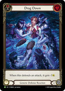 Drag Down (Red) [PEN331] (Promo)  Rainbow Foil