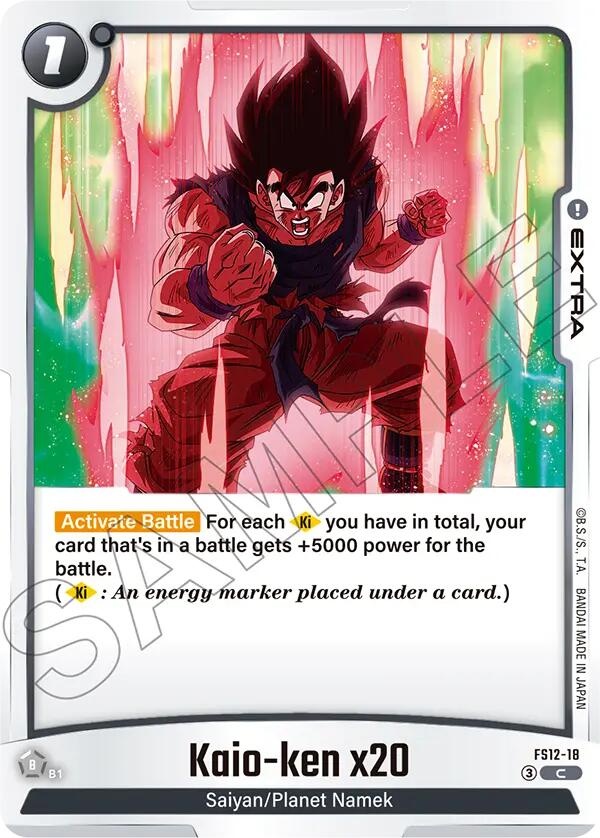 Kaio-ken x20 [Starter Deck EX: The Beat of Ki]