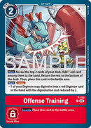 Offense Training [P-103] (Reprint) [Advanced Booster Digimon Generation]