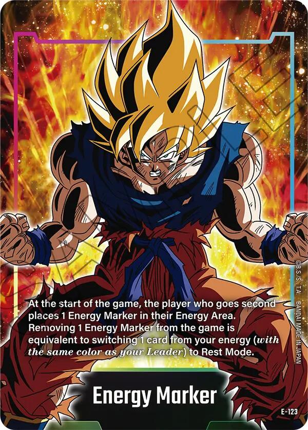 Energy Marker (E-123) [Fusion World Energy Markers]