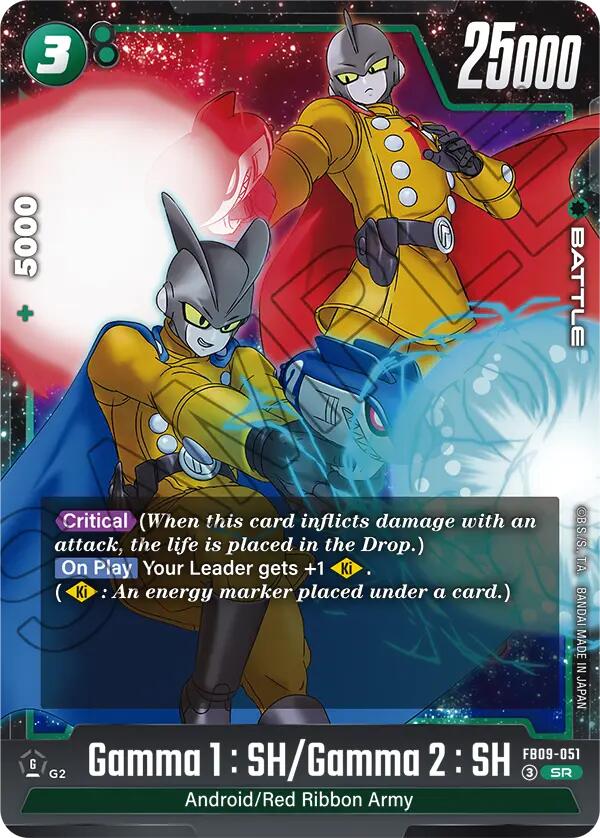 Gamma 1 : SH/Gamma 2 : SH [Dual Evolution]
