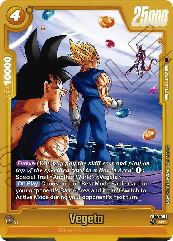 Vegeta (FB09-093) (Alternate Art) [Dual Evolution]