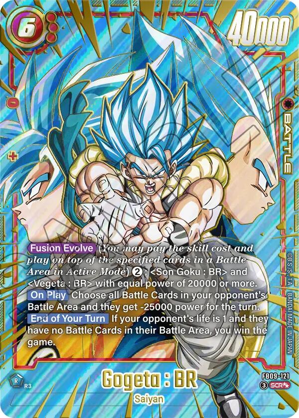 Gogeta : BR (FB09-121) (Super Alternate Art) [Dual Evolution]