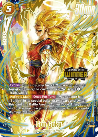 Son Goku (FS11-07) (Ultimate Battle 2026 Vol.1 Winner) [Fusion World Tournament Cards]