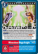 Miraculous Mega Knight [BT17-095] (Reprint) [Advanced Booster Digimon Generation]