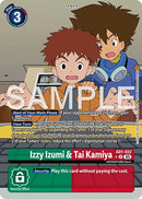 Izzy Izumi & Tai Kamiya [AD1-022] (Alternate Art) [Advanced Booster Digimon Generation]
