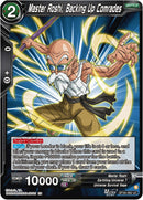 Master Roshi, Backing Up Comrades (BT30-092) [Three Glorious Fighters]