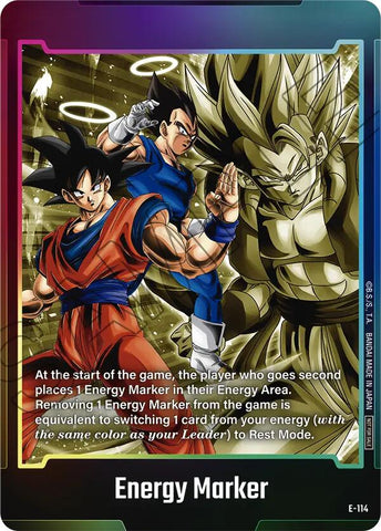 Energy Marker (E-114) [Fusion World Energy Markers]