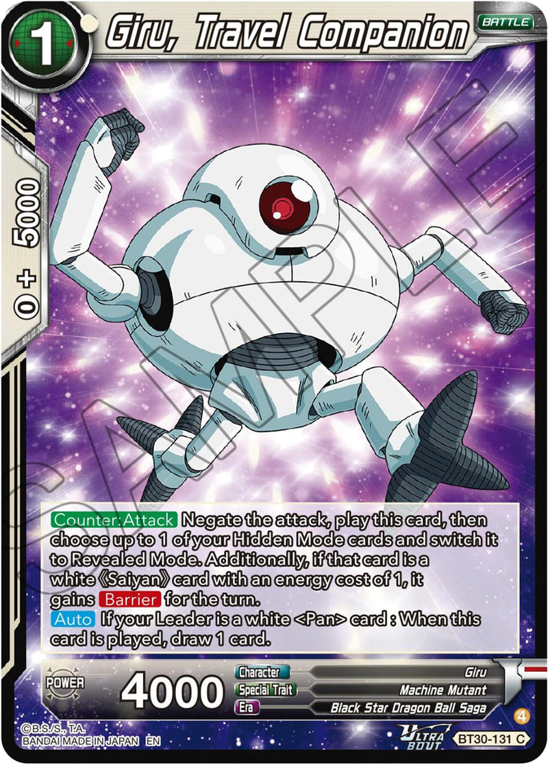 Giru, Travel Companion (BT30-131) [Three Glorious Fighters]