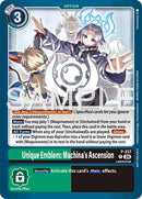 Unique Emblem: Machina's Ascension [P-237] (Store Tournament 2026 Vol. 2 Participation Pack) [Promotional Cards]