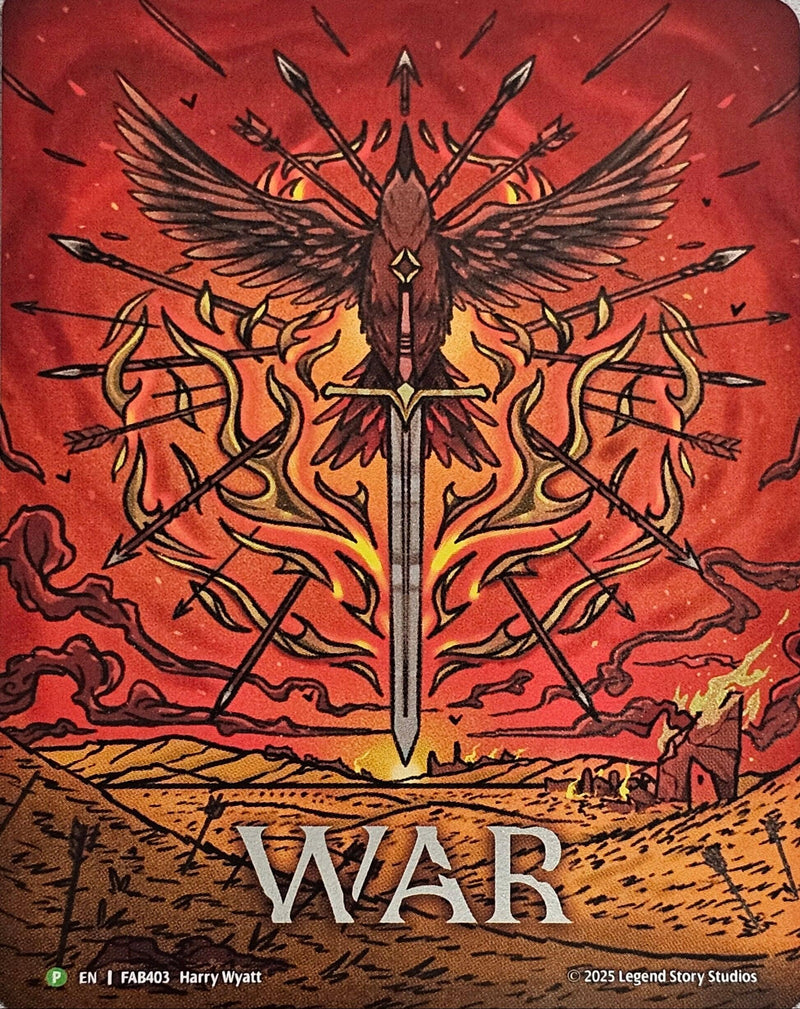War [FAB403] (Promo)  Cold Foil
