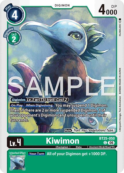 Kiwimon [BT25-050] [Dual Revolution]