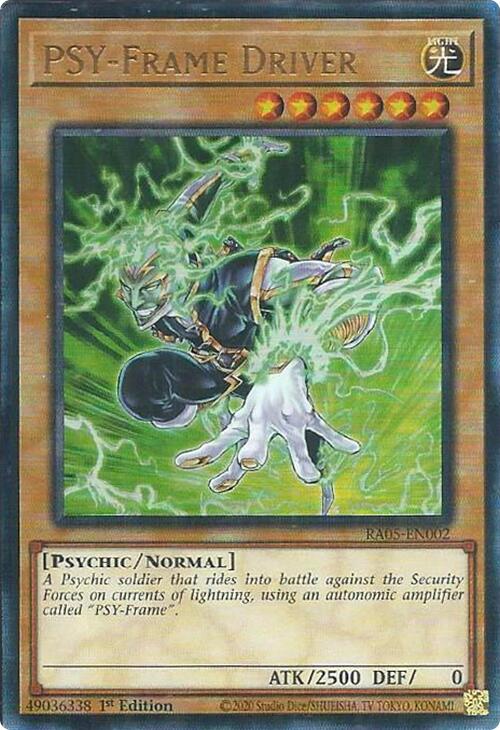 PSY-Frame Driver (Ultimate Rare) [RA05-EN002] Ultimate Rare