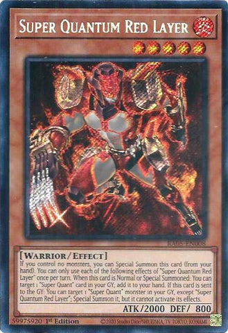 Super Quantum Red Layer (Secret Rare) [RA05-EN008] Secret Rare