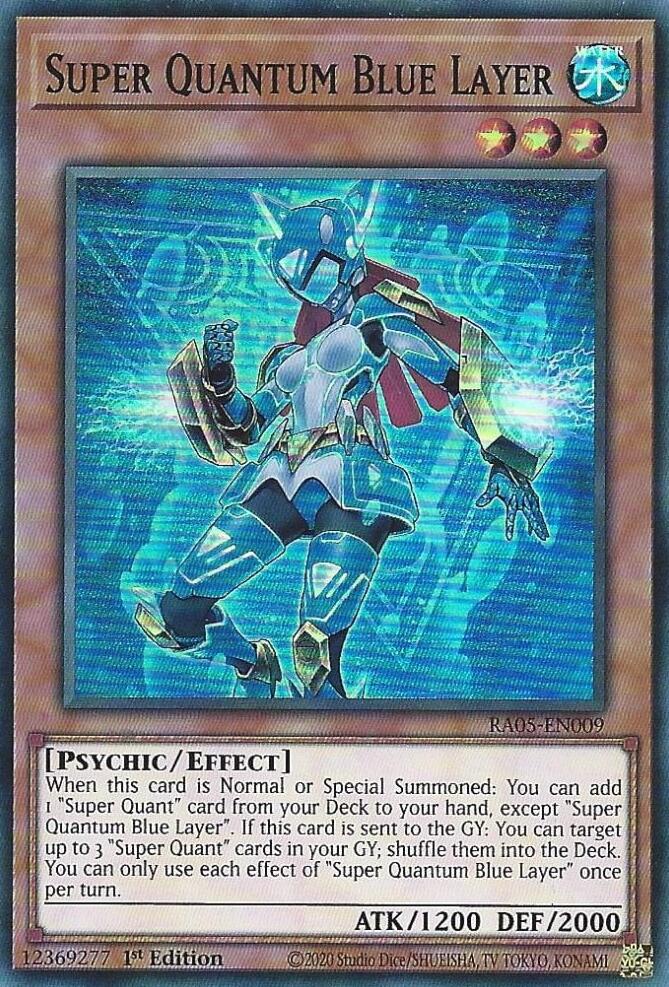 Super Quantum Blue Layer [RA05-EN009] Super Rare