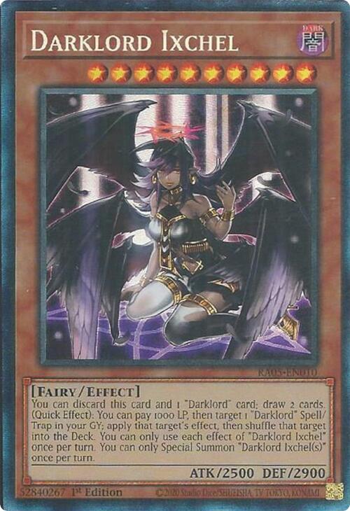 Darklord Ixchel (Collector's Rare) [RA05-EN010] Collector's Rare