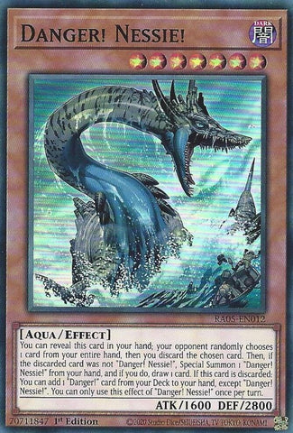 Danger! Nessie! [RA05-EN012] Super Rare