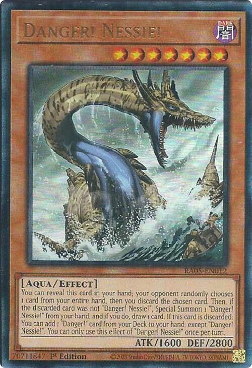 Danger! Nessie! (Ultimate Rare) [RA05-EN012] Ultimate Rare
