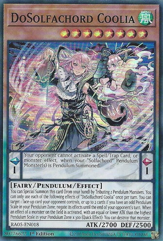 DoSolfachord Coolia [RA05-EN018] Super Rare