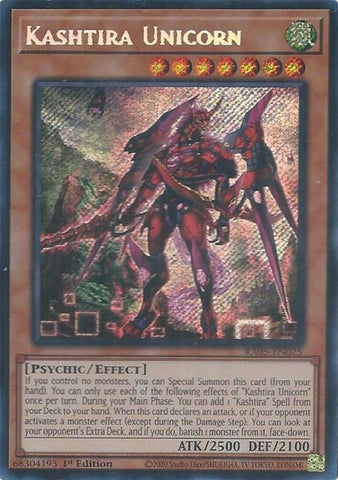 Kashtira Unicorn (Secret Rare) [RA05-EN025] Secret Rare
