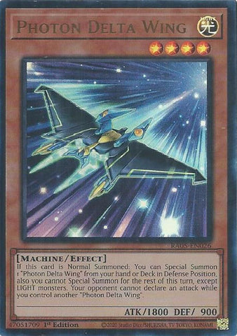 Photon Delta Wing (Ultra Rare) [RA05-EN026] Ultra Rare