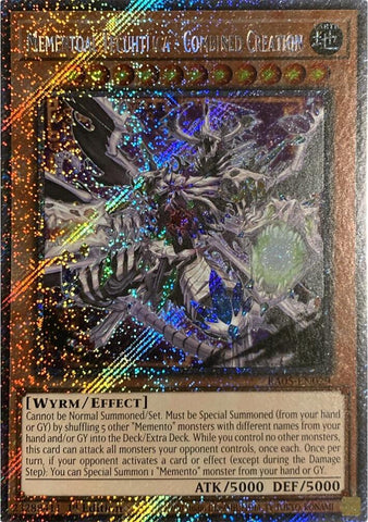 Mementoal Tecuhtlica - Combined Creation (Platinum Secret Rare) [RA05-EN029] Platinum Secret Rare