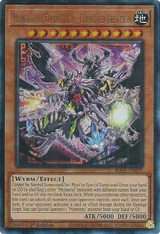 Mementoal Tecuhtlica - Combined Creation (Ultimate Rare) [RA05-EN029] Ultimate Rare