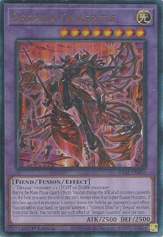 Despian Quaeritis (Ultimate Rare) [RA05-EN036] Ultimate Rare