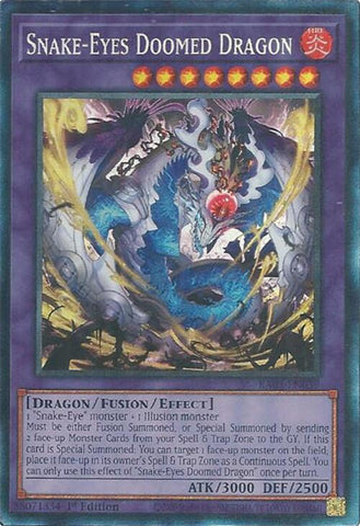 Snake-Eyes Doomed Dragon (Collector's Rare) [RA05-EN039] Collector's Rare