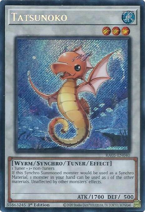 Tatsunoko (Secret Rare) [RA05-EN040] Secret Rare