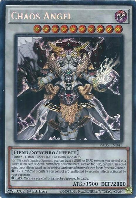 Chaos Angel (Secret Rare) [RA05-EN043] Secret Rare
